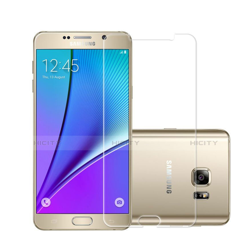 Schutzfolie Displayschutzfolie Panzerfolie Skins zum Aufkleben für Samsung Galaxy Note 5 N9200 N920 N920F Klar Plus