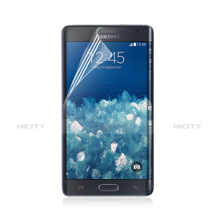 Schutzfolie Displayschutzfolie Panzerfolie Skins zum Aufkleben für Samsung Galaxy Note Edge SM-N915F Klar Plus