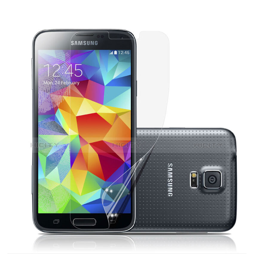 Schutzfolie Displayschutzfolie Panzerfolie Skins zum Aufkleben für Samsung Galaxy S5 G900F G903F Klar