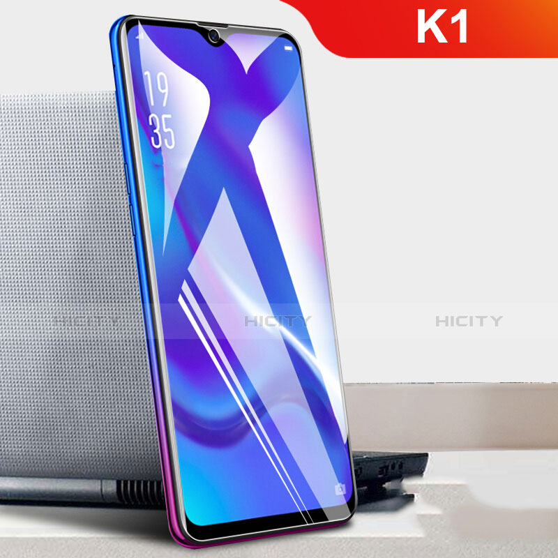 Schutzfolie Displayschutzfolie Panzerfolie Skins zum Aufkleben Full Coverage Anti Blue Ray für Oppo K1 Klar Plus