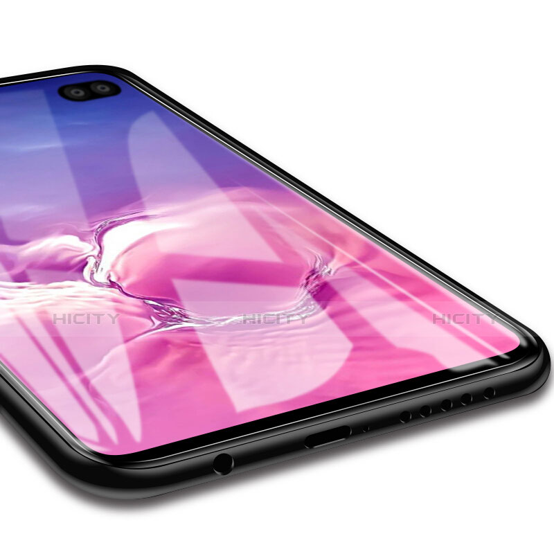 Schutzfolie Displayschutzfolie Panzerfolie Skins zum Aufkleben Full Coverage F01 für Samsung Galaxy S10 Plus Klar groß