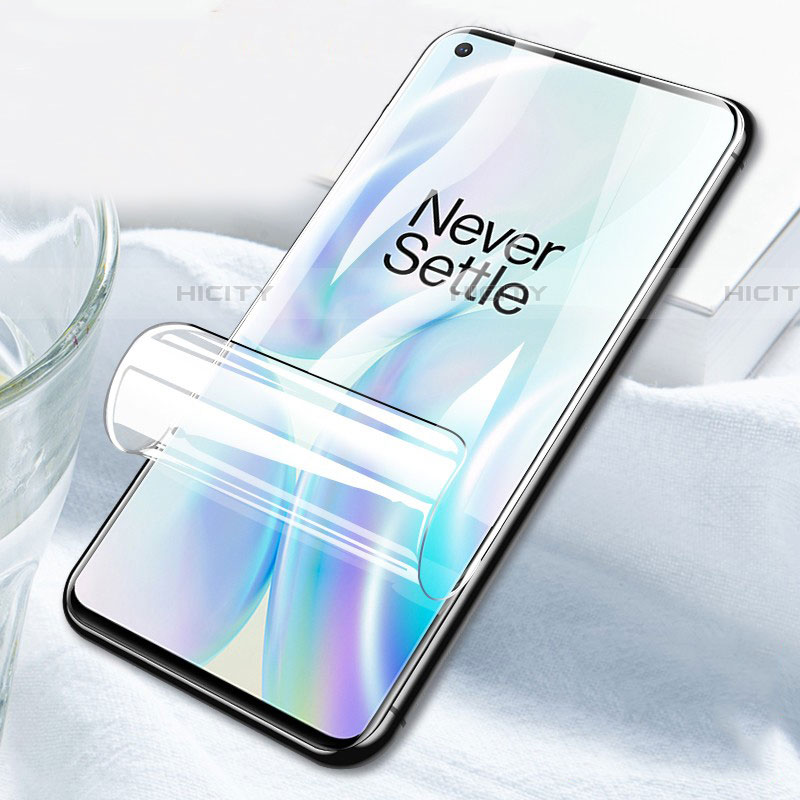 Schutzfolie Displayschutzfolie Panzerfolie Skins zum Aufkleben Full Coverage F02 für OnePlus 8 Klar