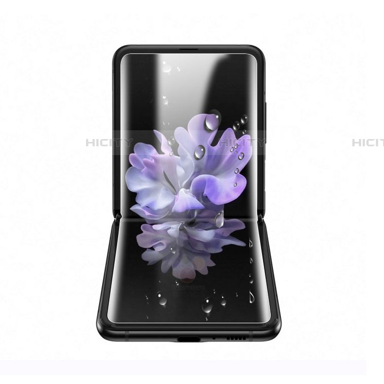 Schutzfolie Displayschutzfolie Panzerfolie Skins zum Aufkleben Full Coverage für Samsung Galaxy Z Flip 5G Klar groß