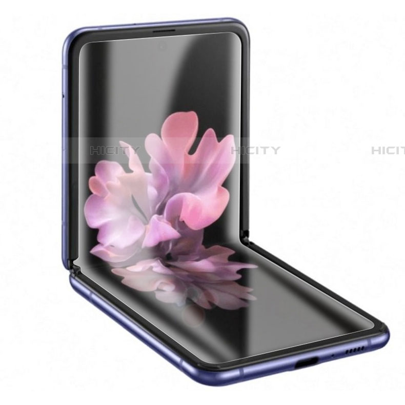 Schutzfolie Displayschutzfolie Panzerfolie Skins zum Aufkleben Full Coverage für Samsung Galaxy Z Flip 5G Klar groß