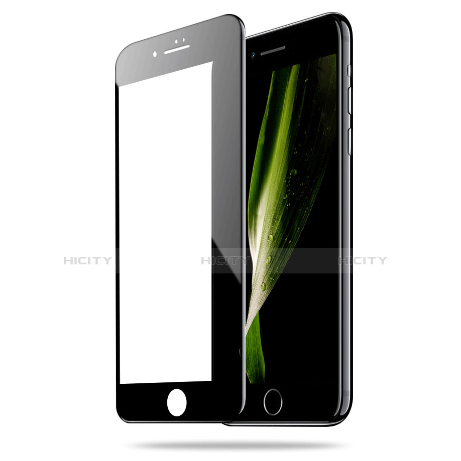 Schutzfolie Displayschutzfolie Panzerfolie Skins zum Aufkleben Gehärtetes Glas Glasfolie 3D für Apple iPhone SE3 (2022) Schwarz groß
