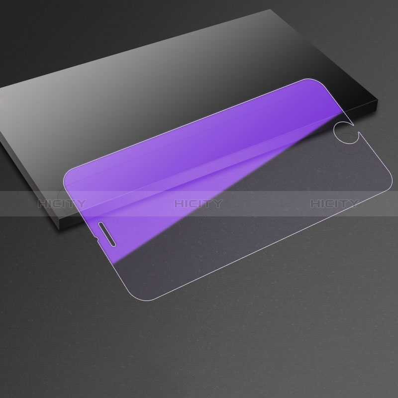 Schutzfolie Displayschutzfolie Panzerfolie Skins zum Aufkleben Gehärtetes Glas Glasfolie Anti Blue Ray B01 für Apple iPhone 8 Blau