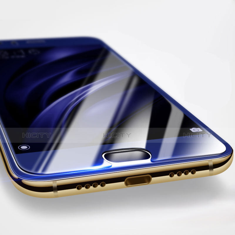 Schutzfolie Displayschutzfolie Panzerfolie Skins zum Aufkleben Gehärtetes Glas Glasfolie Anti Blue Ray B04 für Xiaomi Mi 6 Blau groß