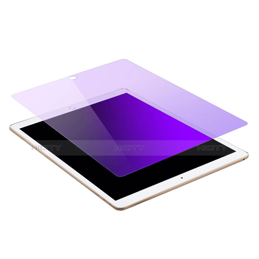 Schutzfolie Displayschutzfolie Panzerfolie Skins zum Aufkleben Gehärtetes Glas Glasfolie Anti Blue Ray für Apple iPad Pro 12.9 Blau groß