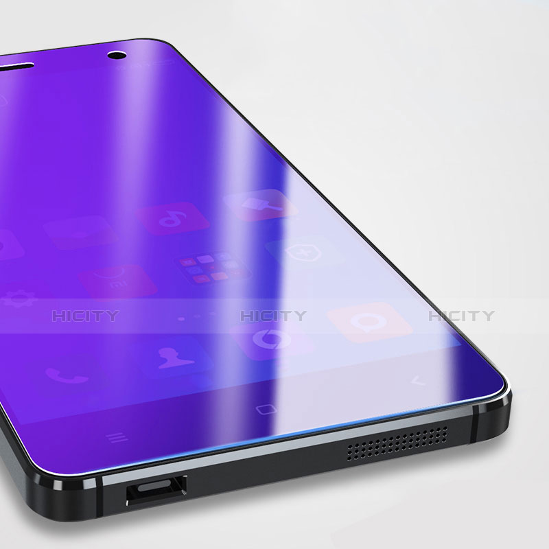 Schutzfolie Displayschutzfolie Panzerfolie Skins zum Aufkleben Gehärtetes Glas Glasfolie Anti Blue Ray für Xiaomi Mi 4 Blau Plus
