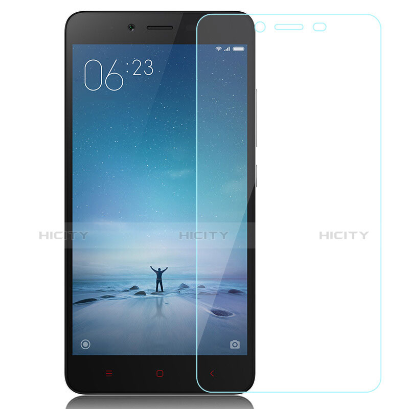 Schutzfolie Displayschutzfolie Panzerfolie Skins zum Aufkleben Gehärtetes Glas Glasfolie Anti Blue Ray für Xiaomi Redmi Note 2 Klar groß