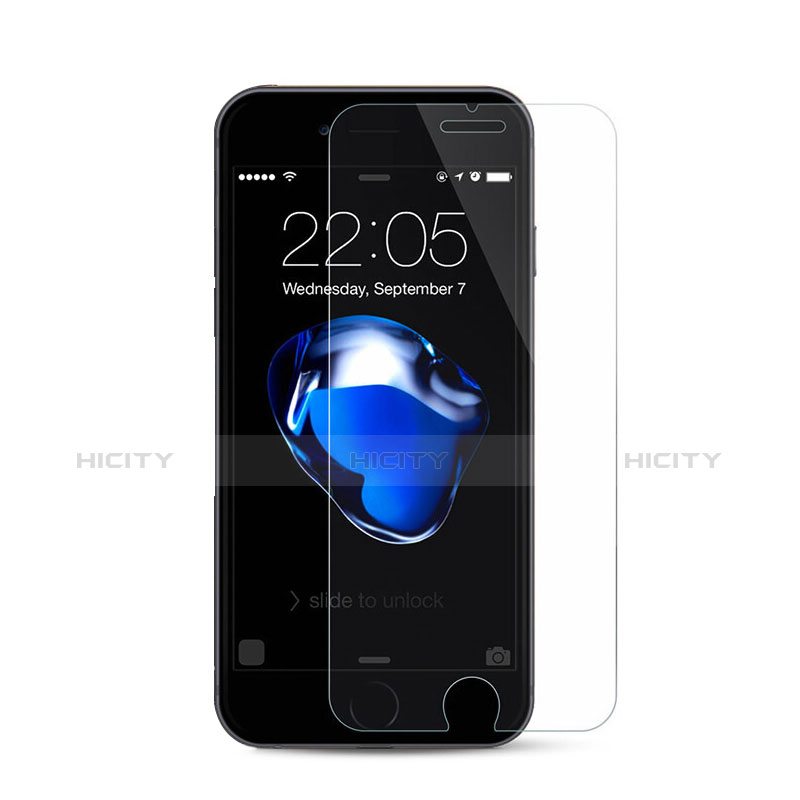 Schutzfolie Displayschutzfolie Panzerfolie Skins zum Aufkleben Gehärtetes Glas Glasfolie F08 für Apple iPhone 7 Klar