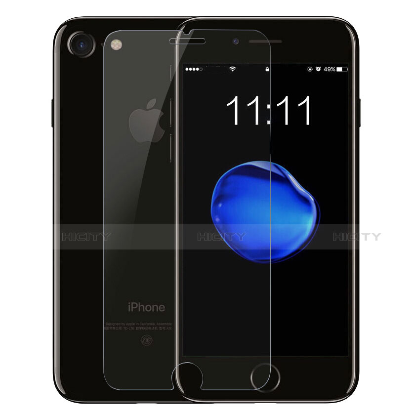 Schutzfolie Displayschutzfolie Panzerfolie Skins zum Aufkleben Gehärtetes Glas Glasfolie F09 für Apple iPhone SE (2020) Klar