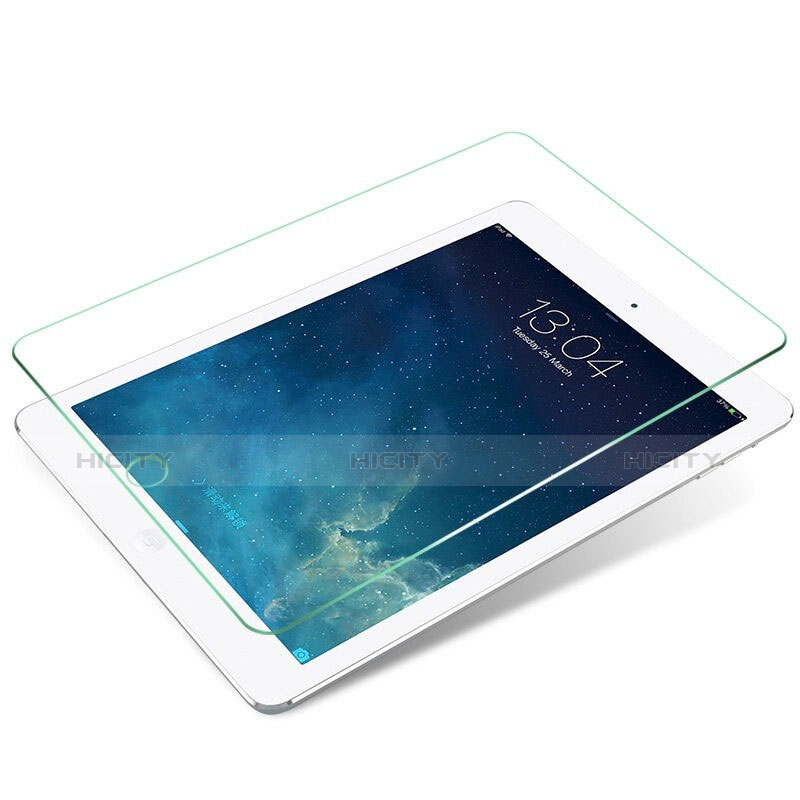 Schutzfolie Displayschutzfolie Panzerfolie Skins zum Aufkleben Gehärtetes Glas Glasfolie für Apple iPad Air 2 Klar groß