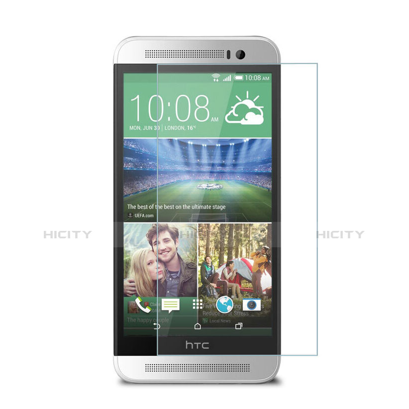 Schutzfolie Displayschutzfolie Panzerfolie Skins zum Aufkleben Gehärtetes Glas Glasfolie für HTC One E8 Klar Plus
