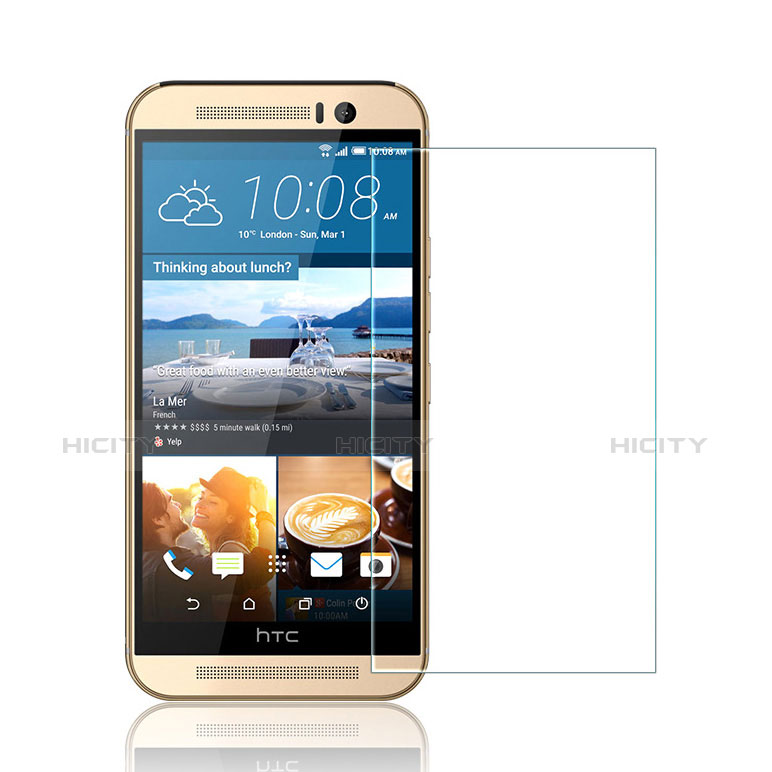 Schutzfolie Displayschutzfolie Panzerfolie Skins zum Aufkleben Gehärtetes Glas Glasfolie für HTC One M9 Klar Plus