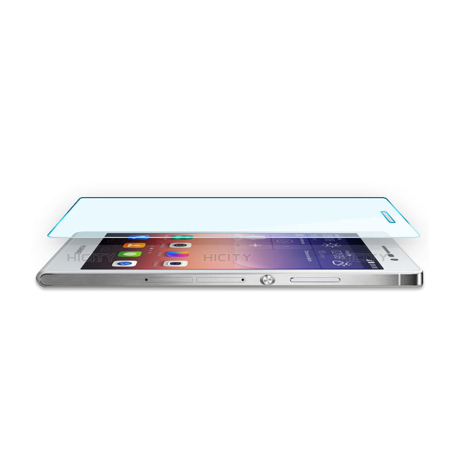 Schutzfolie Displayschutzfolie Panzerfolie Skins zum Aufkleben Gehärtetes Glas Glasfolie für Huawei P7 Dual SIM Klar