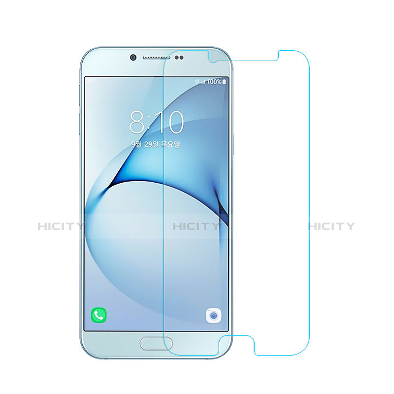 Schutzfolie Displayschutzfolie Panzerfolie Skins zum Aufkleben Gehärtetes Glas Glasfolie für Samsung Galaxy A8 (2016) A8100 A810F Klar
