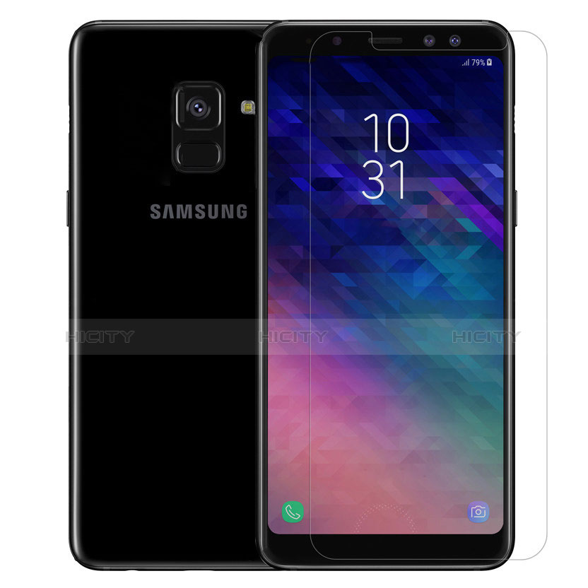 Schutzfolie Displayschutzfolie Panzerfolie Skins zum Aufkleben Gehärtetes Glas Glasfolie für Samsung Galaxy A8 (2018) A530F Klar