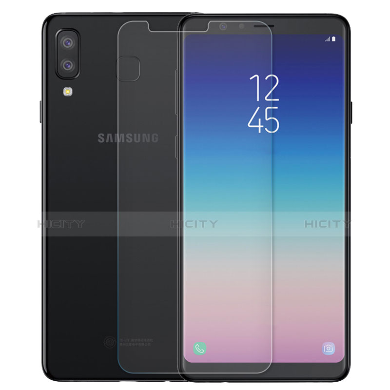 Schutzfolie Displayschutzfolie Panzerfolie Skins zum Aufkleben Gehärtetes Glas Glasfolie für Samsung Galaxy A9 Star SM-G8850 Klar Plus