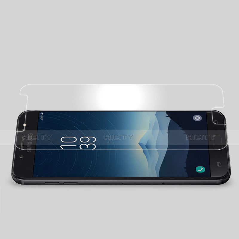 Schutzfolie Displayschutzfolie Panzerfolie Skins zum Aufkleben Gehärtetes Glas Glasfolie für Samsung Galaxy C7 (2017) Klar