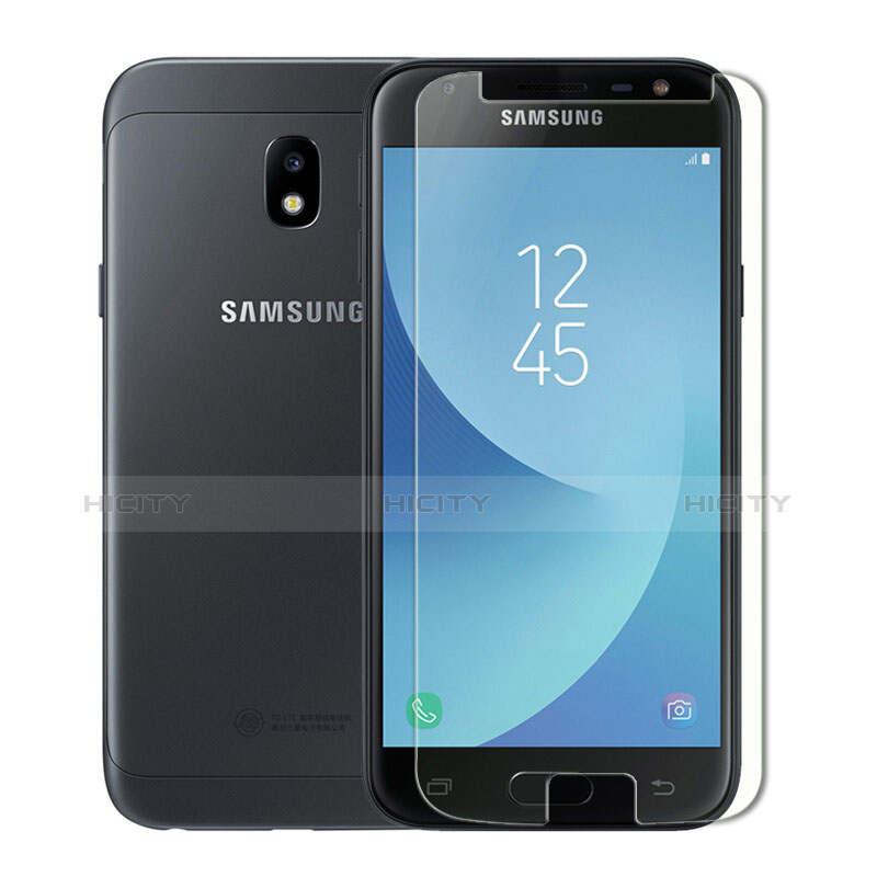 Schutzfolie Displayschutzfolie Panzerfolie Skins zum Aufkleben Gehärtetes Glas Glasfolie für Samsung Galaxy J3 (2017) J330F DS Klar