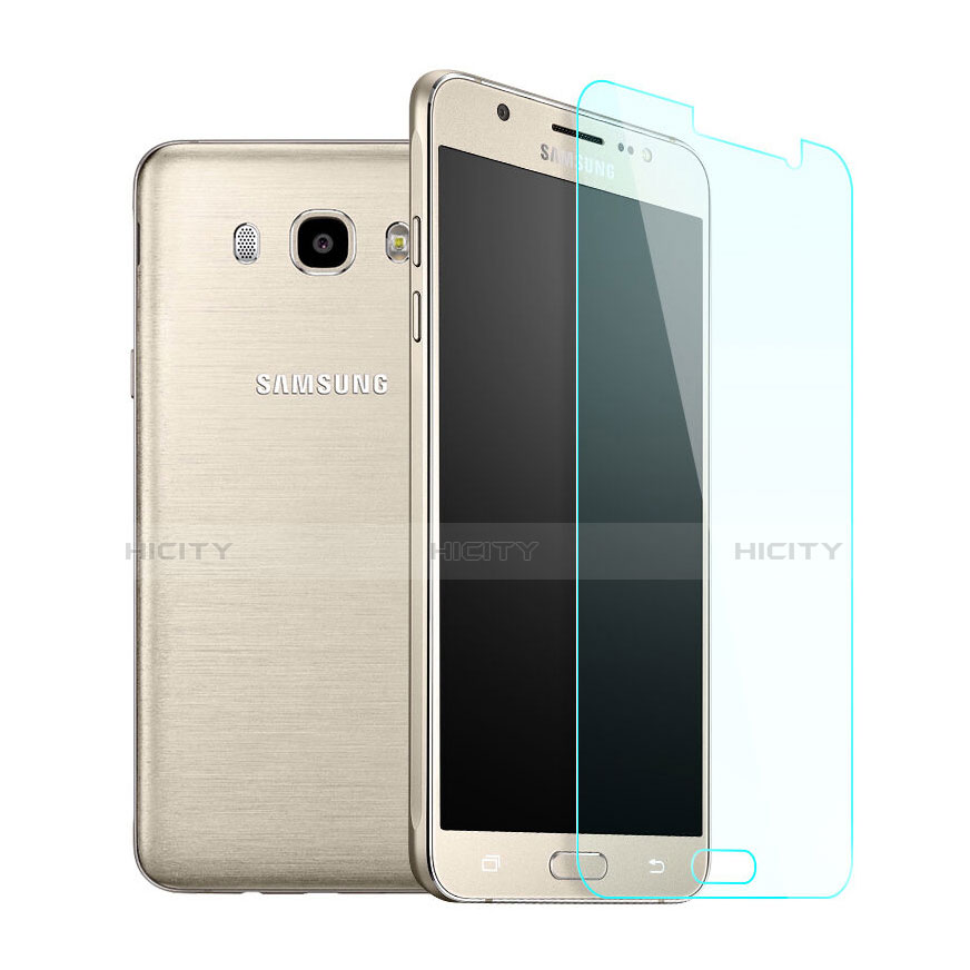Schutzfolie Displayschutzfolie Panzerfolie Skins zum Aufkleben Gehärtetes Glas Glasfolie für Samsung Galaxy J5 (2016) J510FN J5108 Klar groß