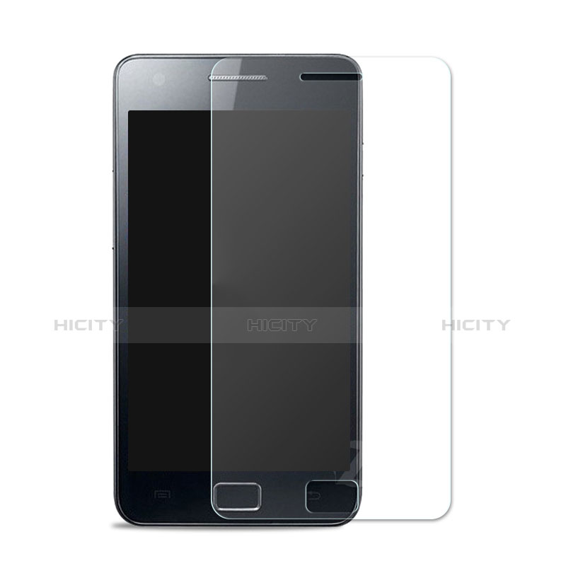 Schutzfolie Displayschutzfolie Panzerfolie Skins zum Aufkleben Gehärtetes Glas Glasfolie für Samsung Galaxy S2 II i9100 Klar