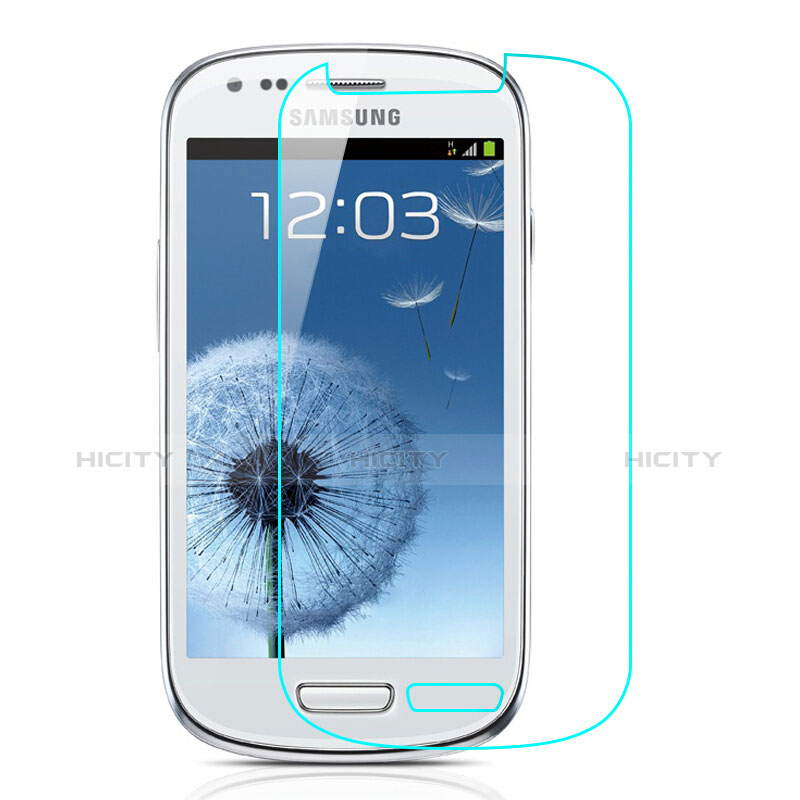Schutzfolie Displayschutzfolie Panzerfolie Skins zum Aufkleben Gehärtetes Glas Glasfolie für Samsung Galaxy S3 Mini i8190 i8200 Klar