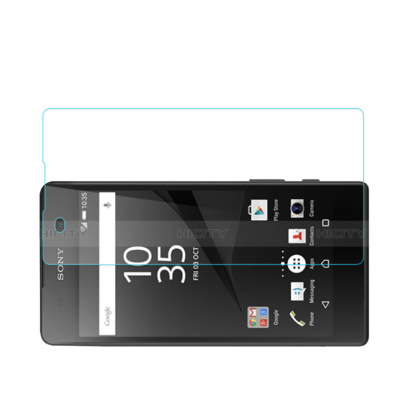 Schutzfolie Displayschutzfolie Panzerfolie Skins zum Aufkleben Gehärtetes Glas Glasfolie für Sony Xperia E5 Klar groß