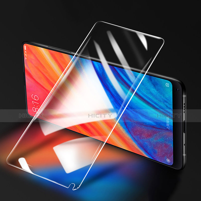 Schutzfolie Displayschutzfolie Panzerfolie Skins zum Aufkleben Gehärtetes Glas Glasfolie für Xiaomi Mi Mix 2S Klar groß