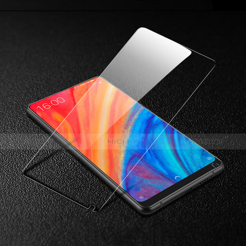 Schutzfolie Displayschutzfolie Panzerfolie Skins zum Aufkleben Gehärtetes Glas Glasfolie für Xiaomi Mi Mix 2S Klar groß