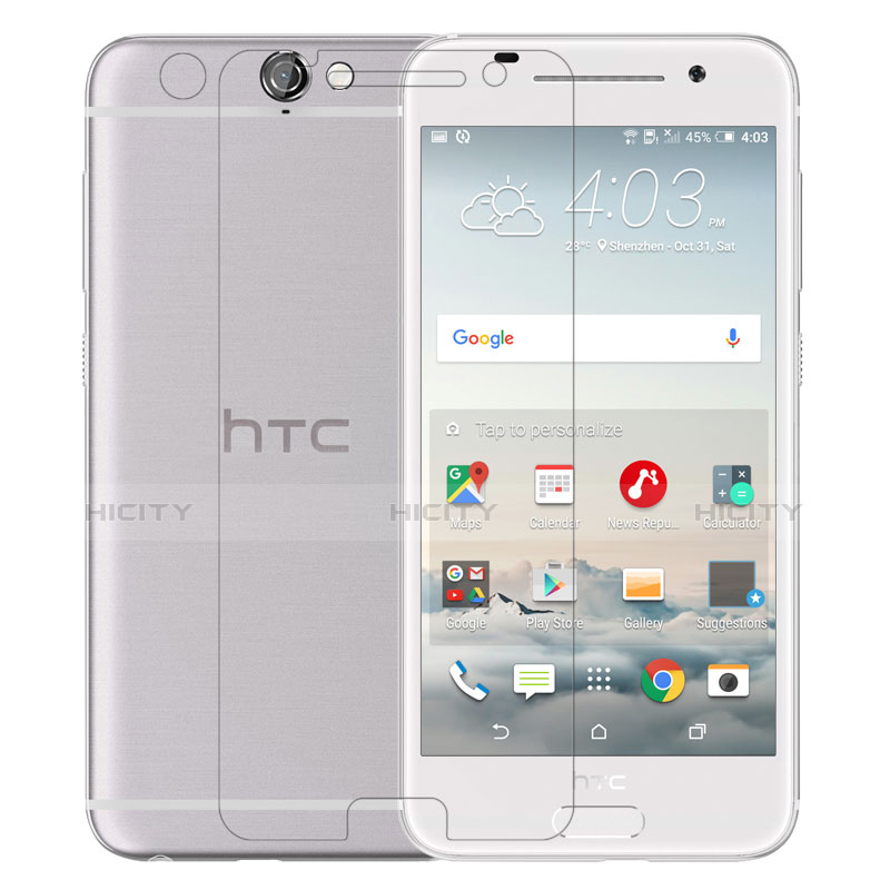 Schutzfolie Displayschutzfolie Panzerfolie Skins zum Aufkleben Gehärtetes Glas Glasfolie T01 für HTC One A9 Klar Plus