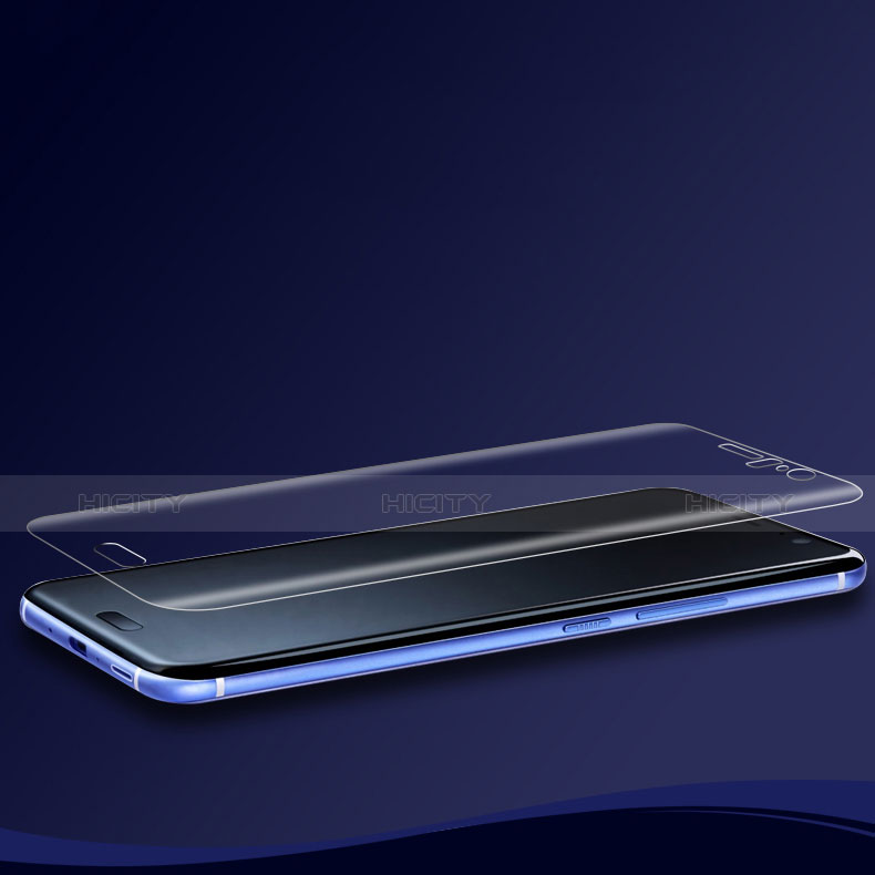 Schutzfolie Displayschutzfolie Panzerfolie Skins zum Aufkleben Gehärtetes Glas Glasfolie T01 für HTC U11 Klar