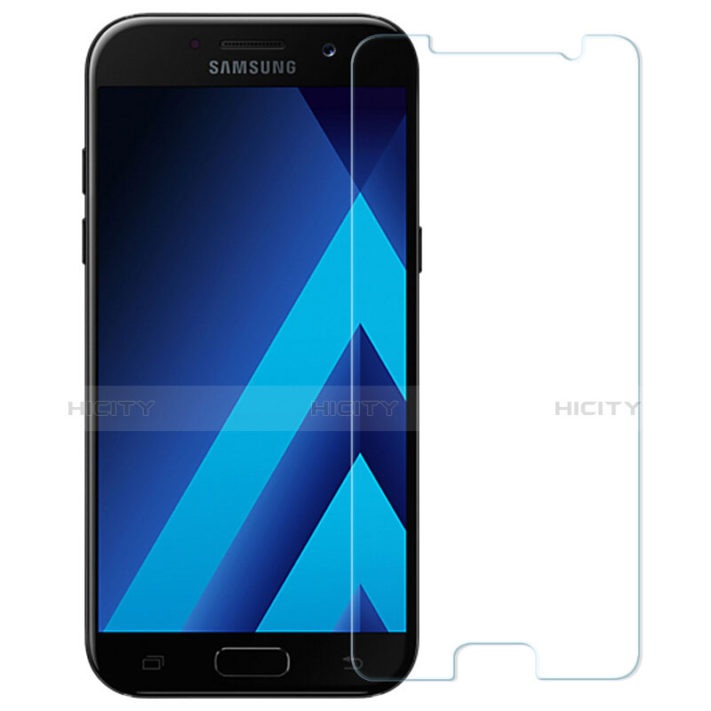 Schutzfolie Displayschutzfolie Panzerfolie Skins zum Aufkleben Gehärtetes Glas Glasfolie T01 für Samsung Galaxy A5 (2017) Duos Klar