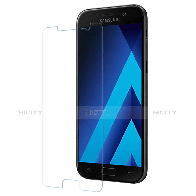 Schutzfolie Displayschutzfolie Panzerfolie Skins zum Aufkleben Gehärtetes Glas Glasfolie T01 für Samsung Galaxy A5 (2017) Duos Klar