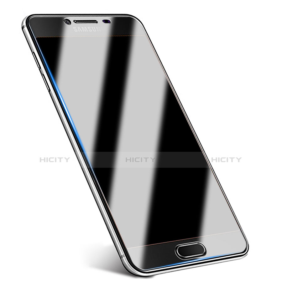 Schutzfolie Displayschutzfolie Panzerfolie Skins zum Aufkleben Gehärtetes Glas Glasfolie T01 für Samsung Galaxy C5 SM-C5000 Klar Plus