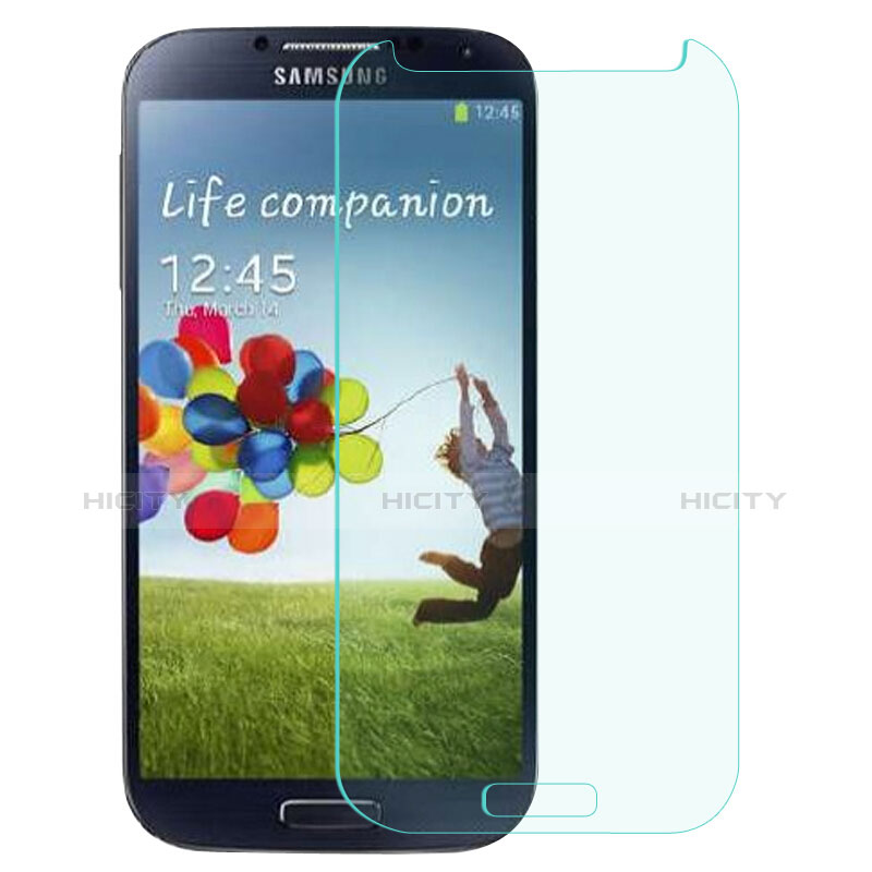 Schutzfolie Displayschutzfolie Panzerfolie Skins zum Aufkleben Gehärtetes Glas Glasfolie T01 für Samsung Galaxy S4 i9500 i9505 Klar Plus