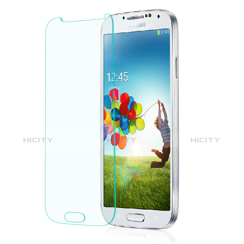 Schutzfolie Displayschutzfolie Panzerfolie Skins zum Aufkleben Gehärtetes Glas Glasfolie T01 für Samsung Galaxy S4 i9500 i9505 Klar groß
