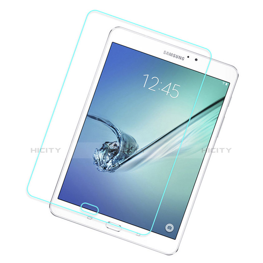 Schutzfolie Displayschutzfolie Panzerfolie Skins zum Aufkleben Gehärtetes Glas Glasfolie T01 für Samsung Galaxy Tab S2 9.7 SM-T810 SM-T815 Klar groß