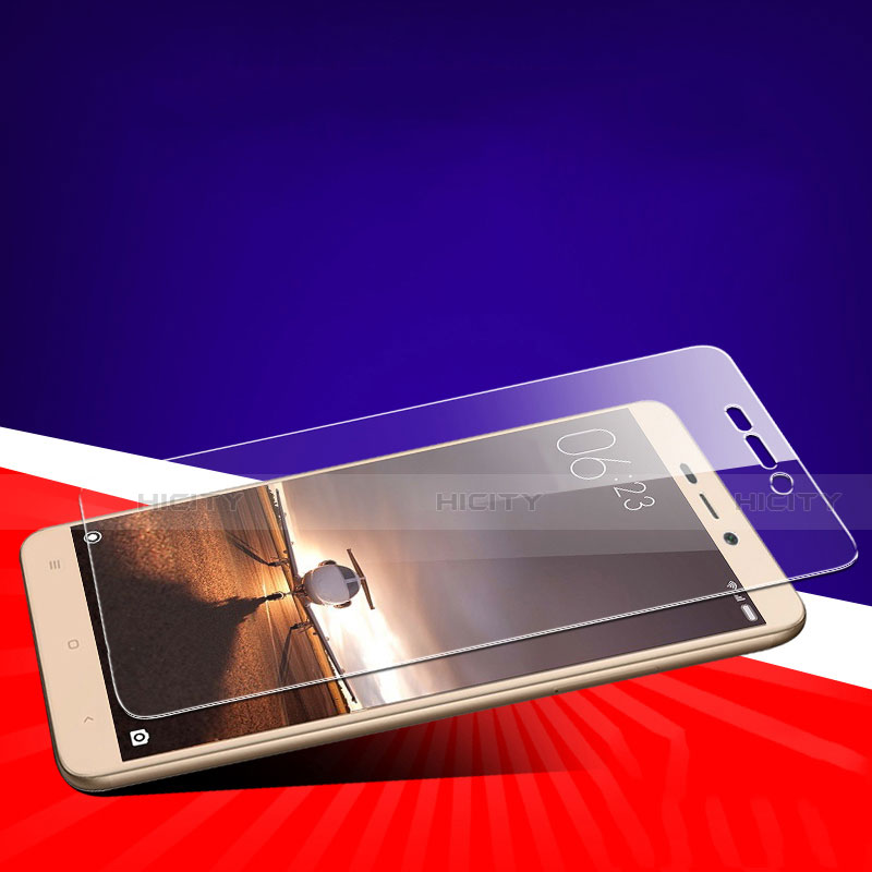 Schutzfolie Displayschutzfolie Panzerfolie Skins zum Aufkleben Gehärtetes Glas Glasfolie T01 für Xiaomi Redmi 3 High Edition Klar groß
