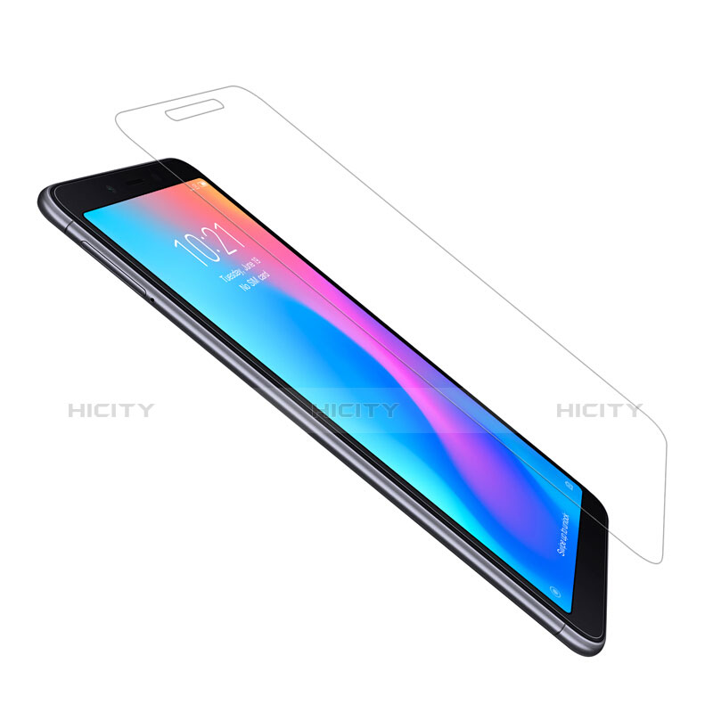 Schutzfolie Displayschutzfolie Panzerfolie Skins zum Aufkleben Gehärtetes Glas Glasfolie T01 für Xiaomi Redmi 6A Klar