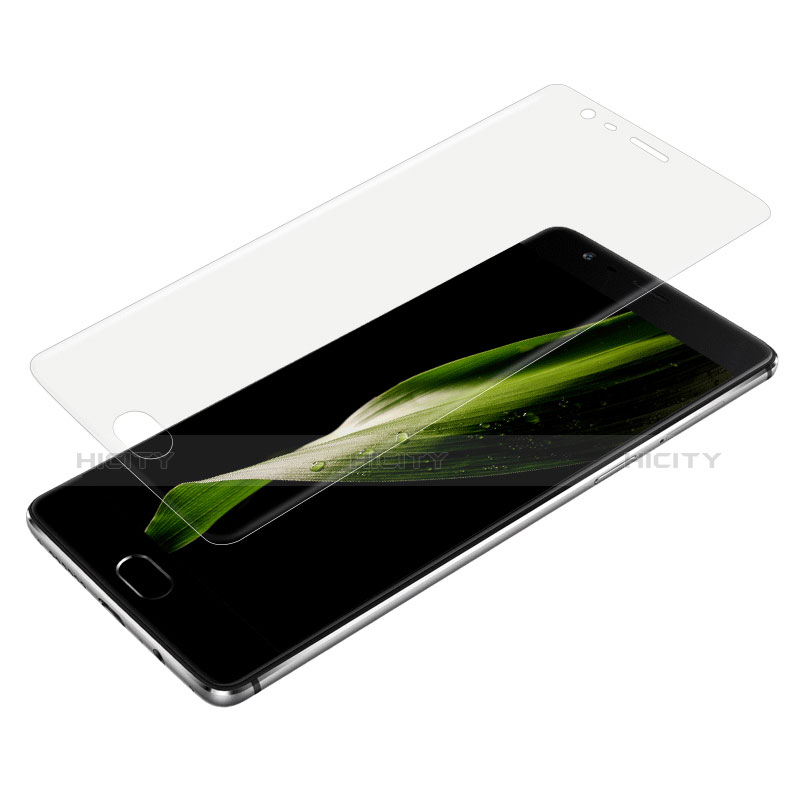Schutzfolie Displayschutzfolie Panzerfolie Skins zum Aufkleben Gehärtetes Glas Glasfolie T02 für OnePlus 3 Klar groß