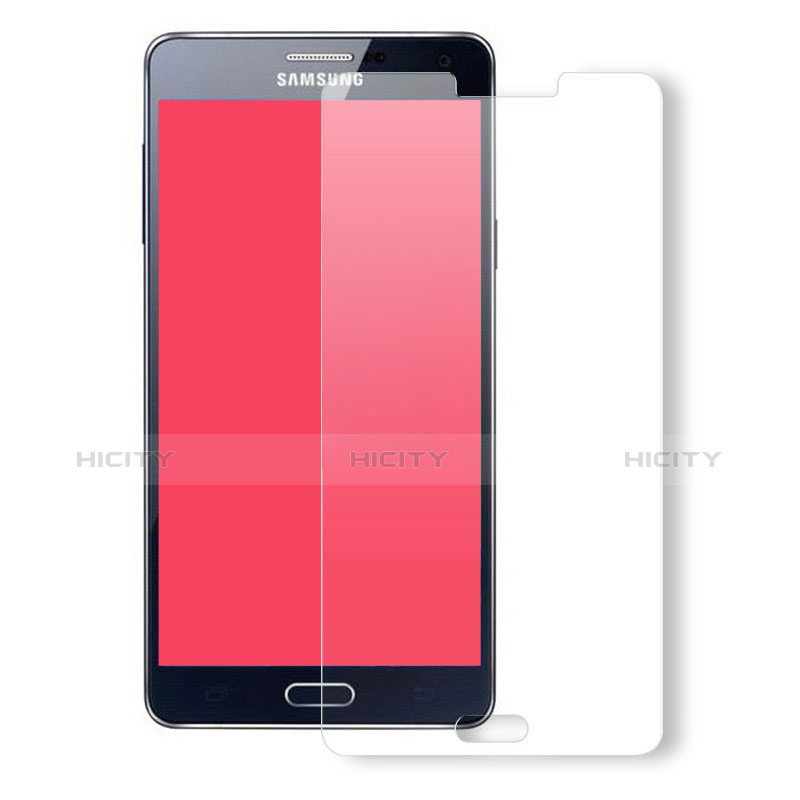 Schutzfolie Displayschutzfolie Panzerfolie Skins zum Aufkleben Gehärtetes Glas Glasfolie T02 für Samsung Galaxy A7 SM-A700 Klar