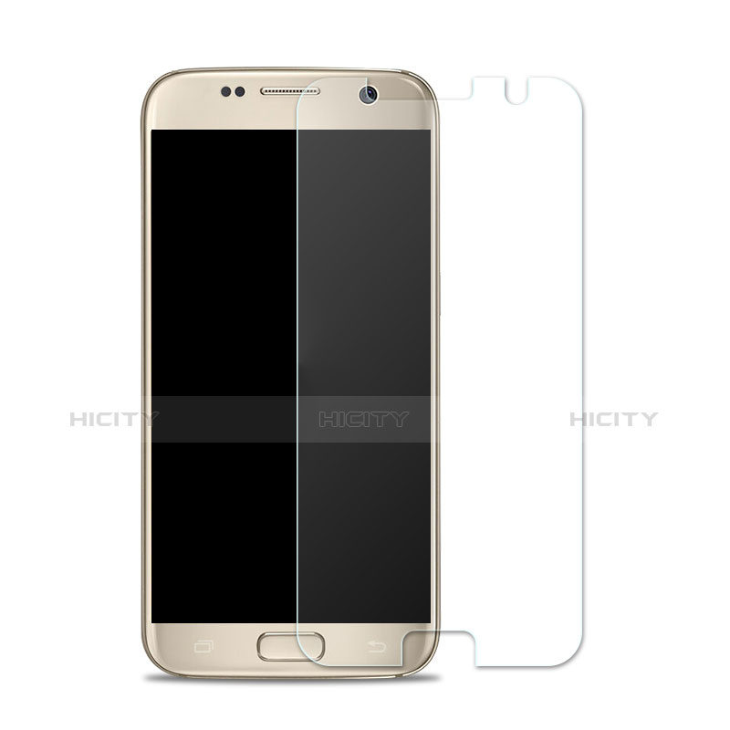 Schutzfolie Displayschutzfolie Panzerfolie Skins zum Aufkleben Gehärtetes Glas Glasfolie T02 für Samsung Galaxy S7 G930F G930FD Klar