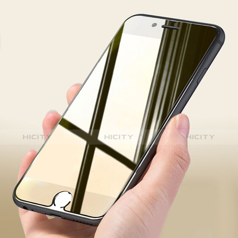 Schutzfolie Displayschutzfolie Panzerfolie Skins zum Aufkleben Gehärtetes Glas Glasfolie T03 für Apple iPhone 6S Plus Klar groß
