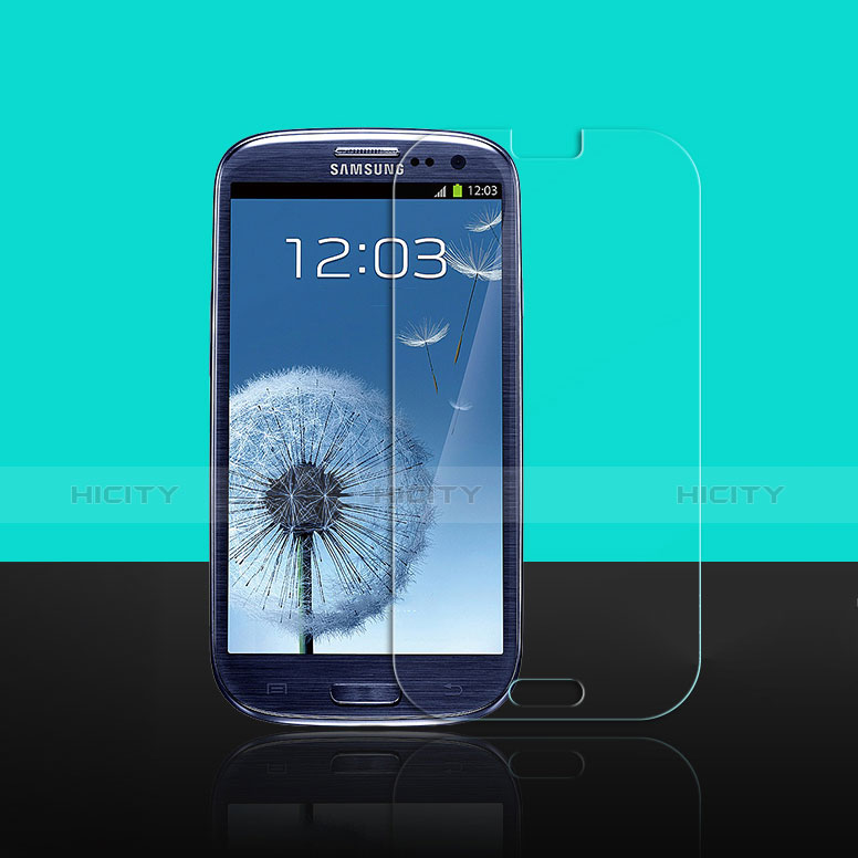 Schutzfolie Displayschutzfolie Panzerfolie Skins zum Aufkleben Gehärtetes Glas Glasfolie T03 für Samsung Galaxy S3 III LTE 4G Klar
