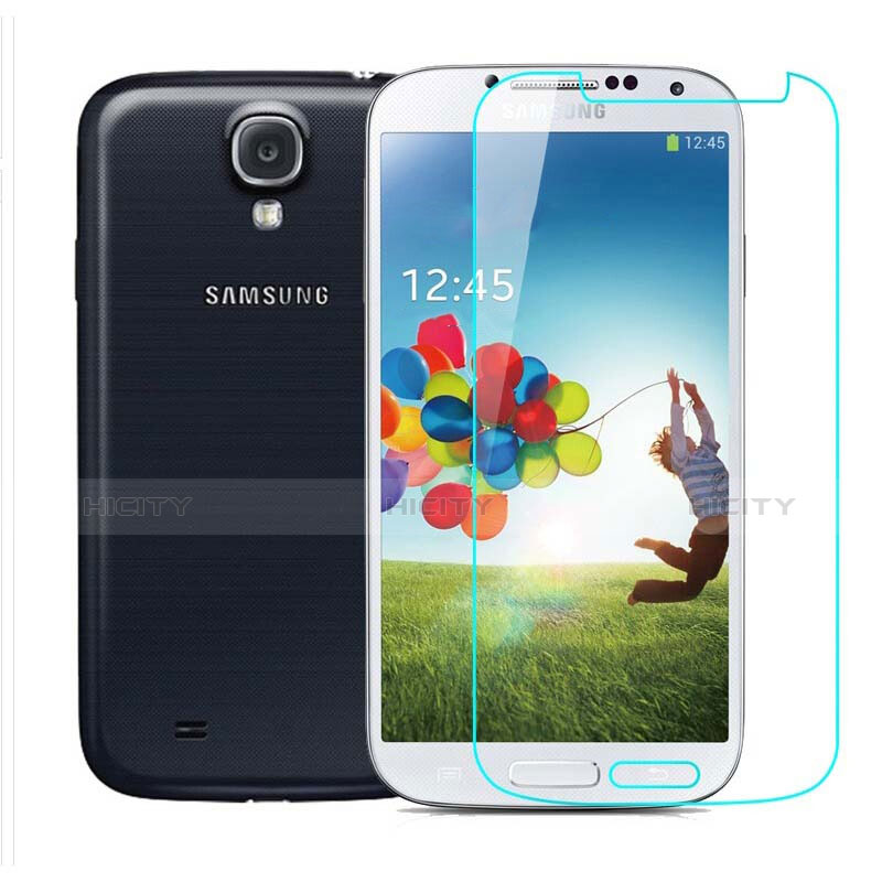 Schutzfolie Displayschutzfolie Panzerfolie Skins zum Aufkleben Gehärtetes Glas Glasfolie T03 für Samsung Galaxy S4 i9500 i9505 Klar Plus