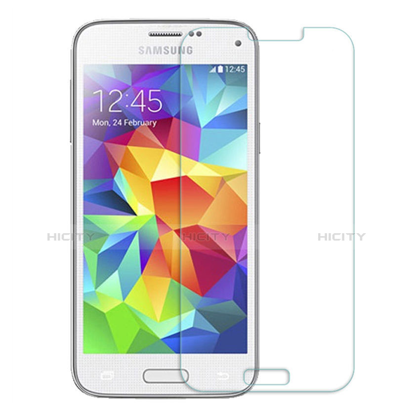 Schutzfolie Displayschutzfolie Panzerfolie Skins zum Aufkleben Gehärtetes Glas Glasfolie T03 für Samsung Galaxy S5 Mini G800F G800H Klar