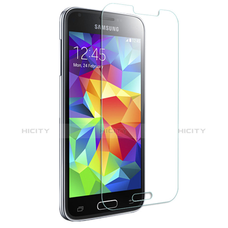 Schutzfolie Displayschutzfolie Panzerfolie Skins zum Aufkleben Gehärtetes Glas Glasfolie T03 für Samsung Galaxy S5 Mini G800F G800H Klar