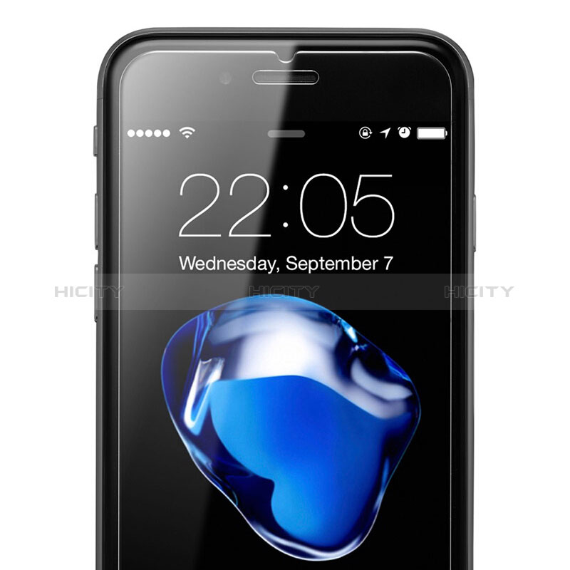 Schutzfolie Displayschutzfolie Panzerfolie Skins zum Aufkleben Gehärtetes Glas Glasfolie T05 für Apple iPhone 7 Klar